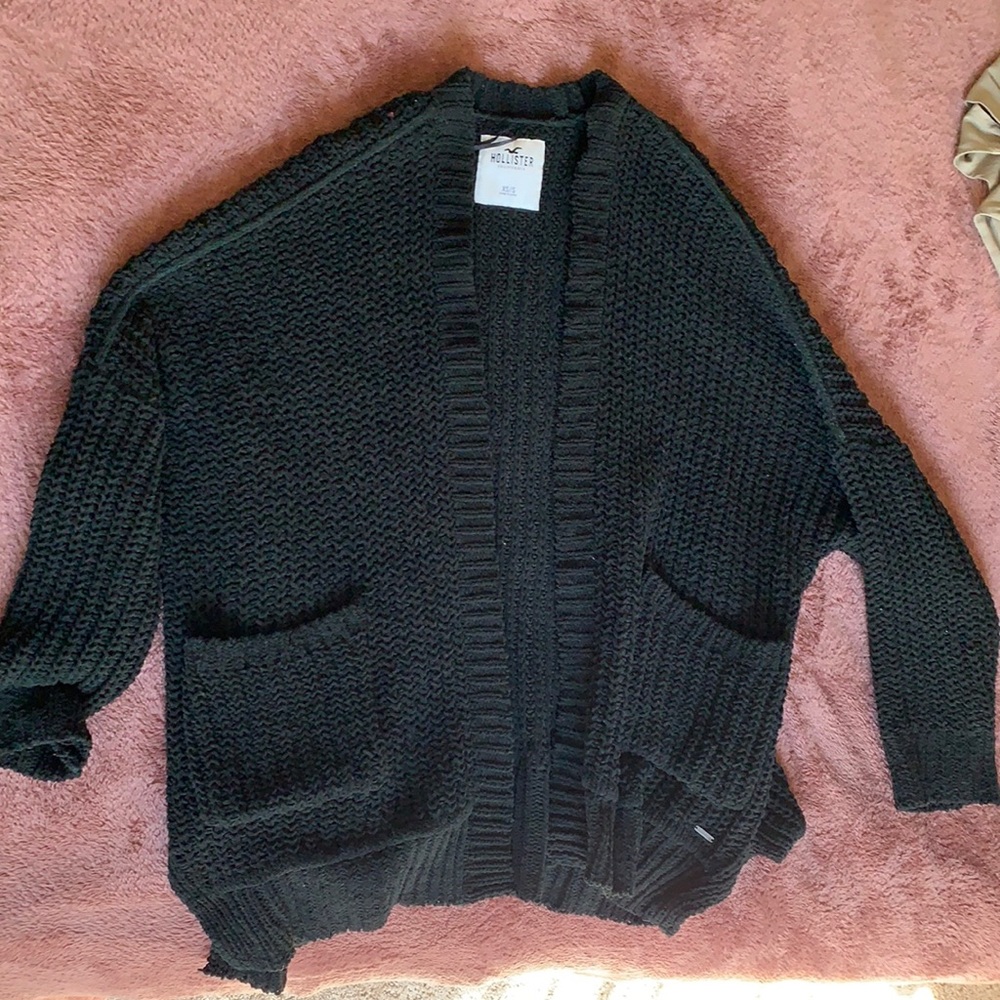 Chunky knit cardigan